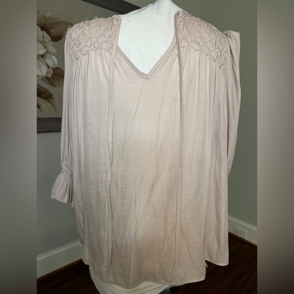 Mustard Seed smock 3/4 length sleeve